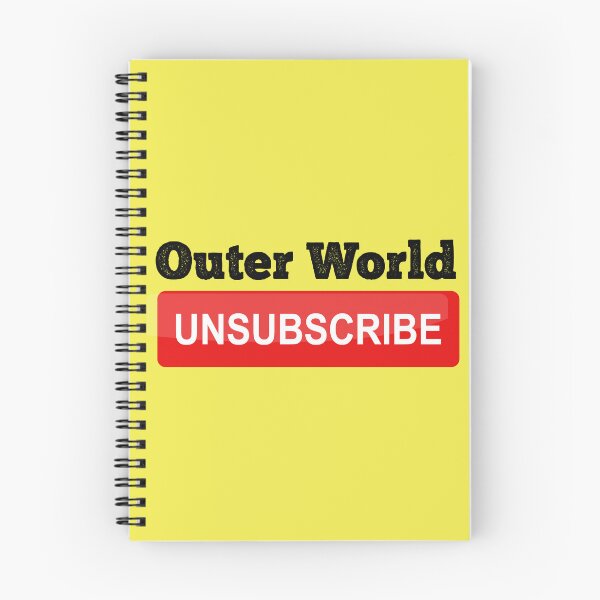 Item preview, unsubscribe outer world designed and sold by candicesparrow1.