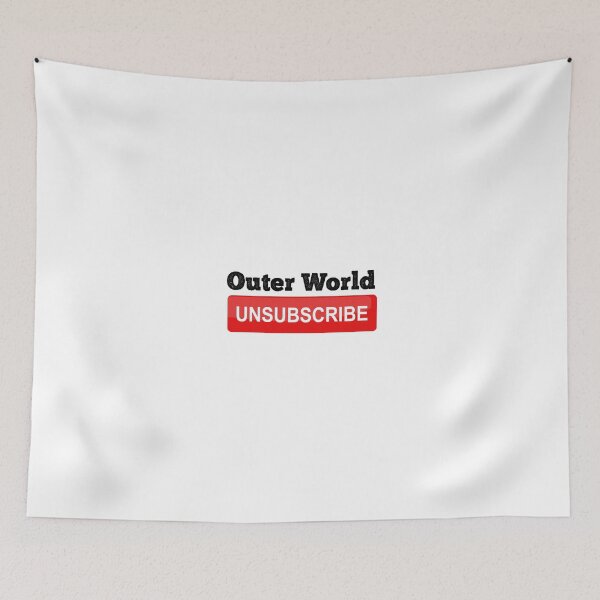 Item preview, unsubscribe outer world designed and sold by candicesparrow1.
