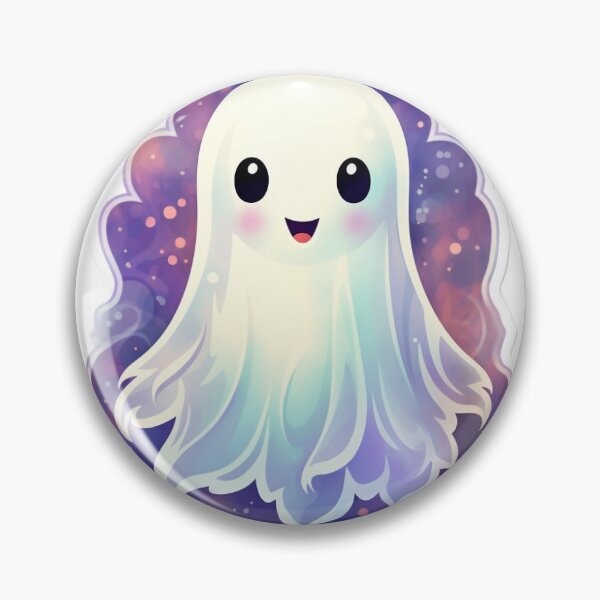 Artikelvorschau, Geist mit lila Galaxie-Ästhetik entworfen und verkauft von NessasSpookyArt.