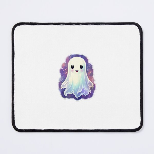Item preview, Ghost w/ Purple Galaxy Aesthetic designed and sold by NessasSpookyArt.