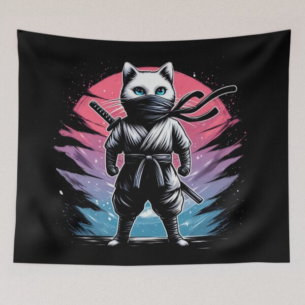 Item preview, Shinobi Cat designed and sold by blindninja.