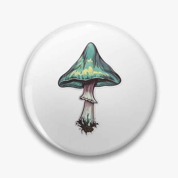 Item preview, Green Mushroom Foraging Aesthetic designed and sold by NessasSpookyArt.