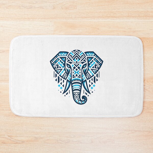 Item preview, Blue Azure Elephant designed and sold by MachineDesigned.