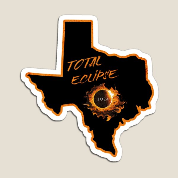 Item preview, Total Solar Eclipse 2024 - Texas designed and sold by 5PointsDigital.