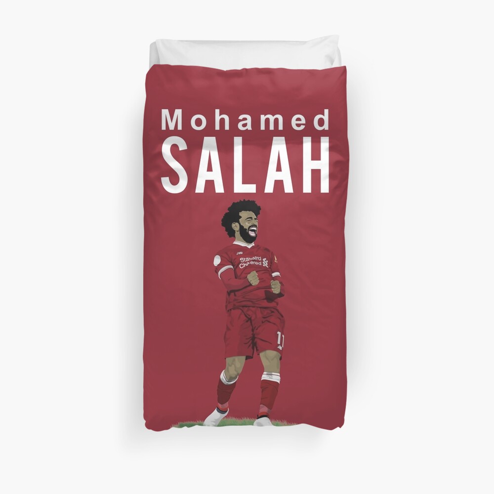salah Housse de Couette Parure de lit Liverpool FC 100/% Coton Les Reds Firmino Man/é