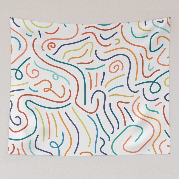 Item preview, Crazy Lines mess designed and sold by stylebytara.