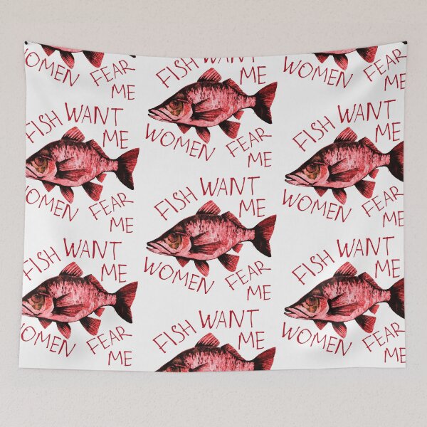 Item preview, Fish want me Women fear me designed and sold by kinpirks.
