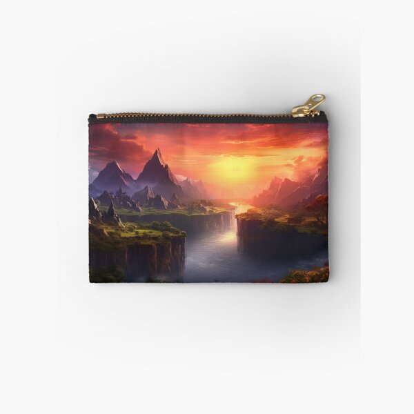 Item preview, Fantasy Landscape - Sunset Canyon designed and sold by Fantasy Masterpiece.