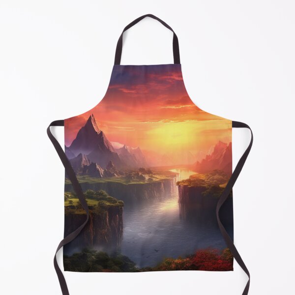 Item preview, Fantasy Landscape - Sunset Canyon designed and sold by Fantasy Masterpiece.