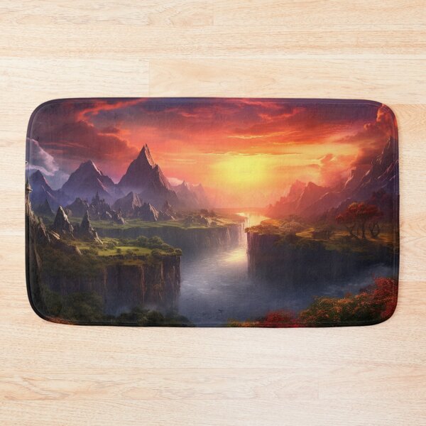 Item preview, Fantasy Landscape - Sunset Canyon designed and sold by Fantasy Masterpiece.