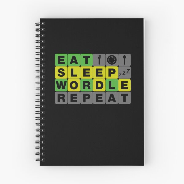 Item preview, Eat sleep wordle repeat designed and sold by Ouzgane.