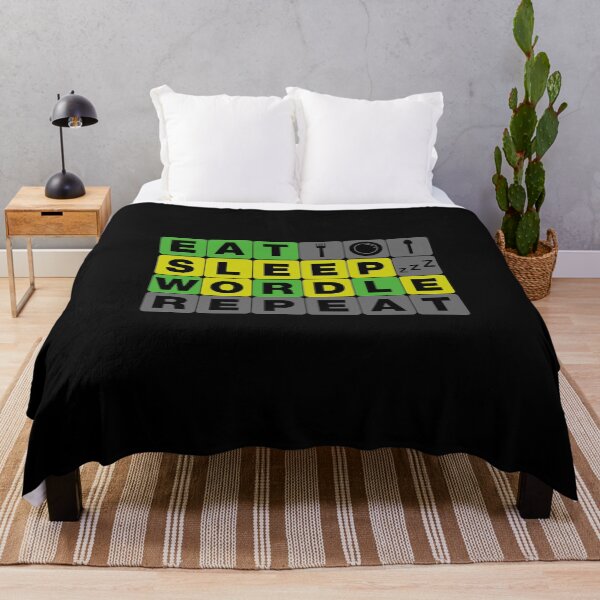 Item preview, Eat sleep wordle repeat designed and sold by Ouzgane.