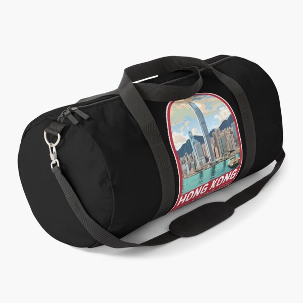 Item preview, Hong Kong China Travel Art Emblem designed and sold by KrisSidDesigns.