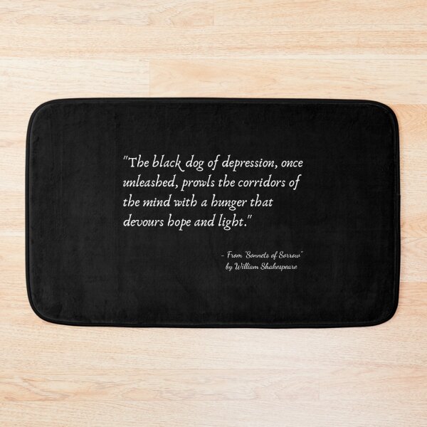 Item preview, A Quote about Depression from "Sonnets of Sorrow" by William Shakespeare designed and sold by Poemit.