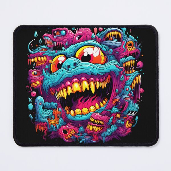 Item preview, Smile Bad Trip, Creature Designs, Acid Smile, Psychedelic Fashion, Acid Puppet, Trippy Styles, Funny Monster designed and sold by psytrancedesign.