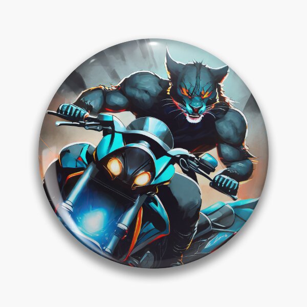 Item preview, Black Panther riding wild designed and sold by BADESIGNZZ.