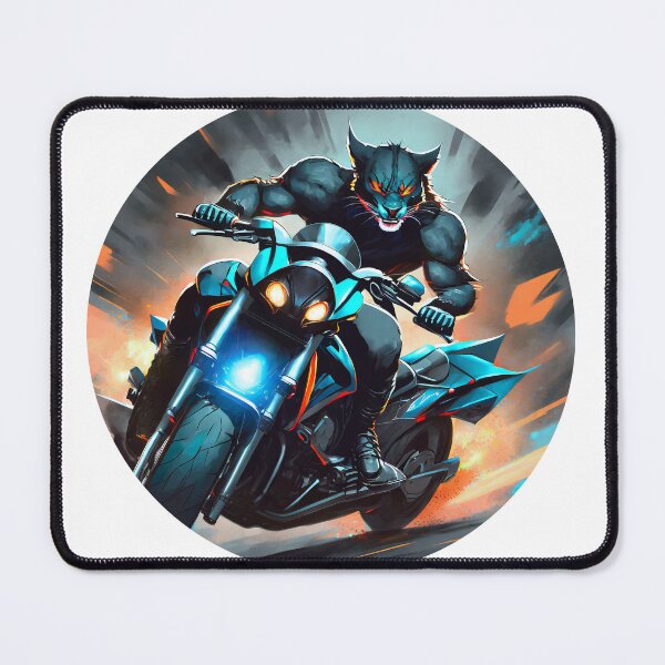 Item preview, Black Panther riding wild designed and sold by BADESIGNZZ.