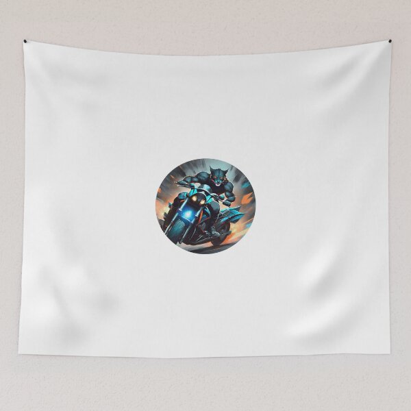 Item preview, Black Panther riding wild designed and sold by BADESIGNZZ.