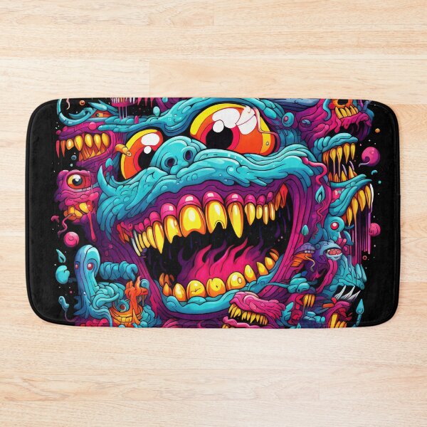 Item preview, Smile Bad Trip, Creature Designs, Acid Smile, Psychedelic Fashion, Acid Puppet, Trippy Styles, Funny Monster designed and sold by psytrancedesign.