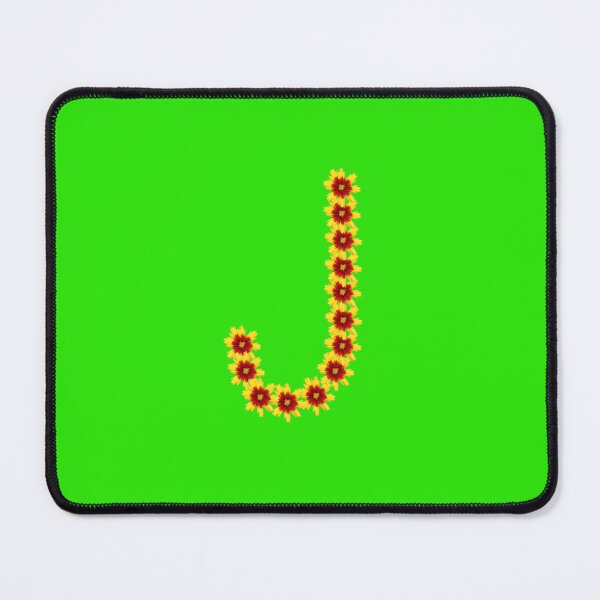 Item preview, Flower Letter J designed and sold by mlogic.