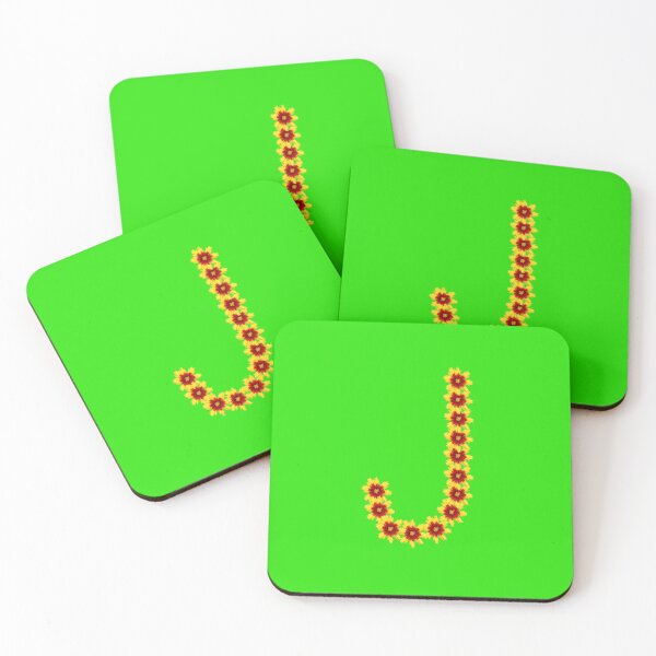 Item preview, Flower Letter J designed and sold by mlogic.