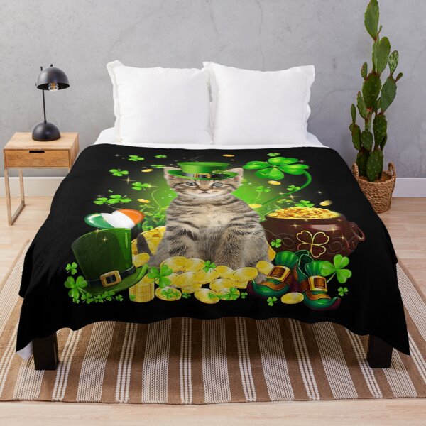 Item preview, Cat St Patricks Day Leprechaun Costume Shamrock designed and sold by BalladOfZeus.