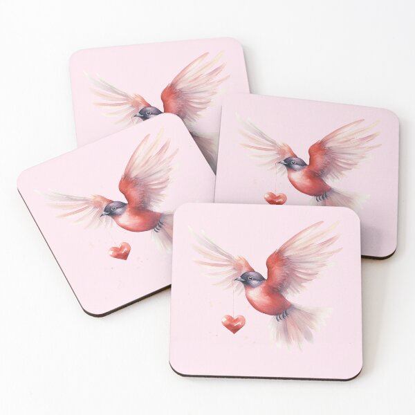 Item preview, A Bird that Brings a Heart designed and sold by Ewa Miller.