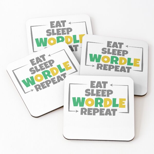 Item preview, Eat sleep wordle repeat designed and sold by Ouzgane.