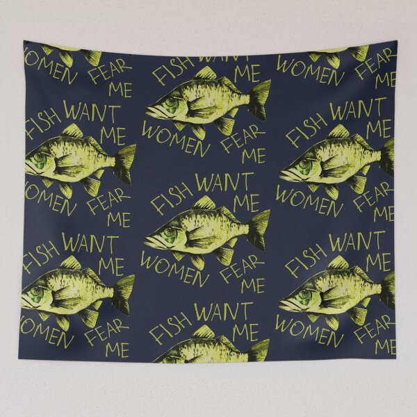 Item preview, Fish want me Women fear me designed and sold by kinpirks.