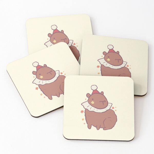 Item preview, Cute capybara clown  designed and sold by Mayarart.