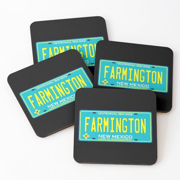 Item preview, Farmington New Mexico License Plate designed and sold by BahayProduction.
