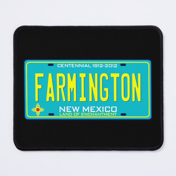 Item preview, Farmington New Mexico License Plate designed and sold by BahayProduction.