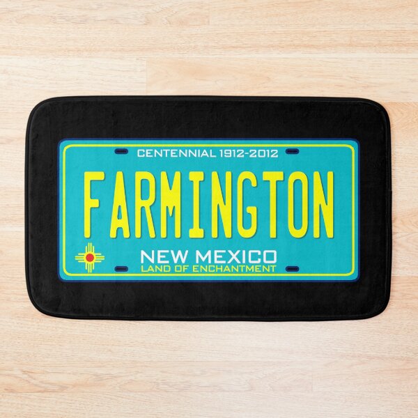 Item preview, Farmington New Mexico License Plate designed and sold by BahayProduction.