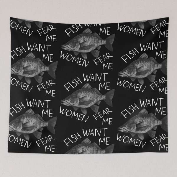 Item preview, Fish want me Women fear me designed and sold by kinpirks.