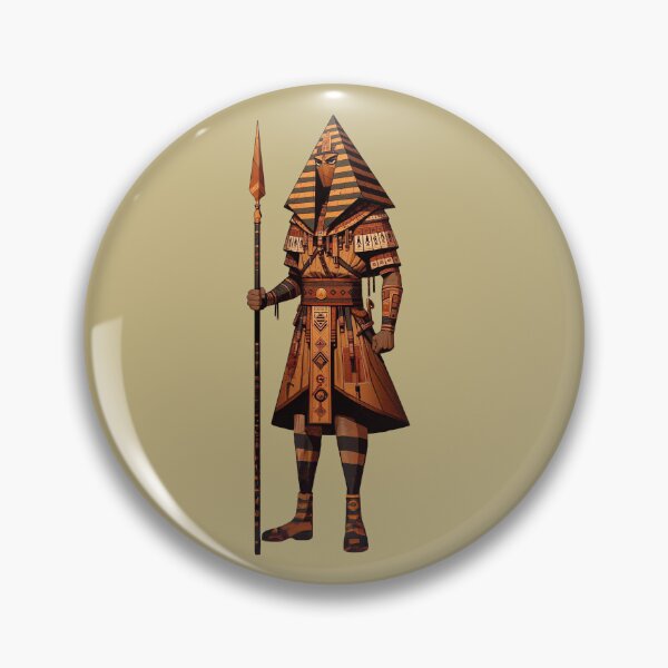 Item preview, Desert Warrior: The Pyramid Guardian designed and sold by artwaves.