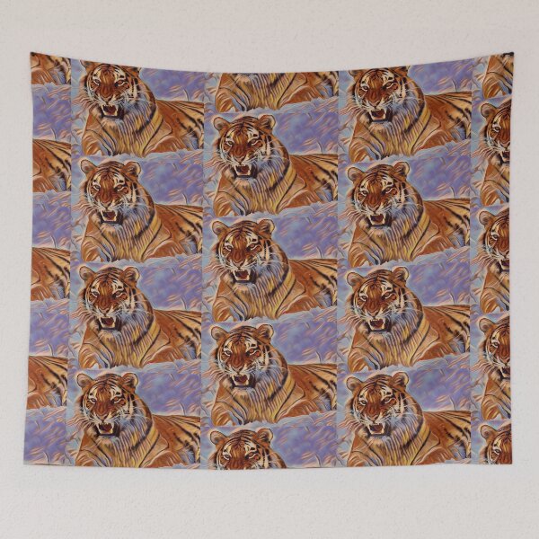 Item preview, Growling Tiger Print designed and sold by TGAL2.