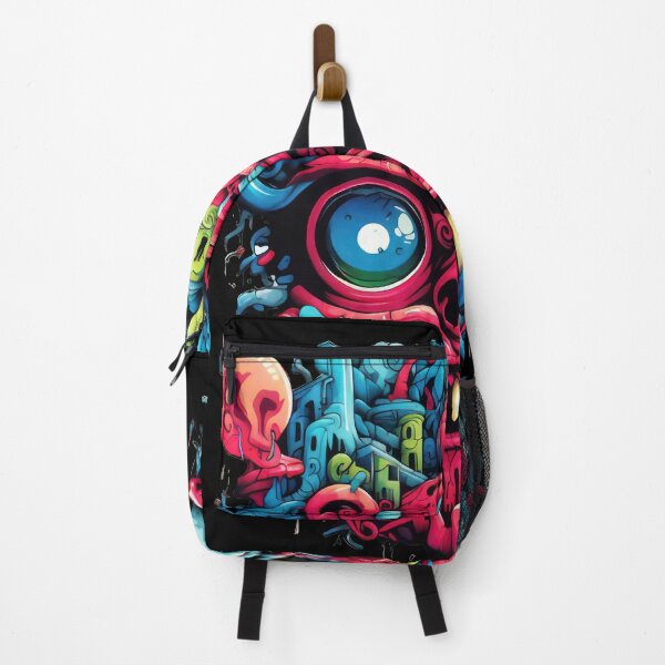 Artikelvorschau, Smile Bad Trip, Creature Designs, Acid Smile, Psychedelic Fashion, Acid Puppet, Trippy Styles, Funny Monster entworfen und verkauft von psytrancedesign.