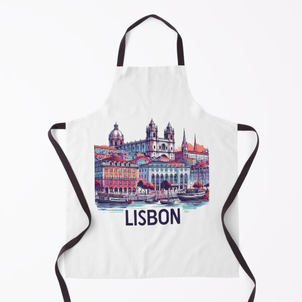 Item preview, LISBON Watercolor designed and sold by PaintMeWorld.