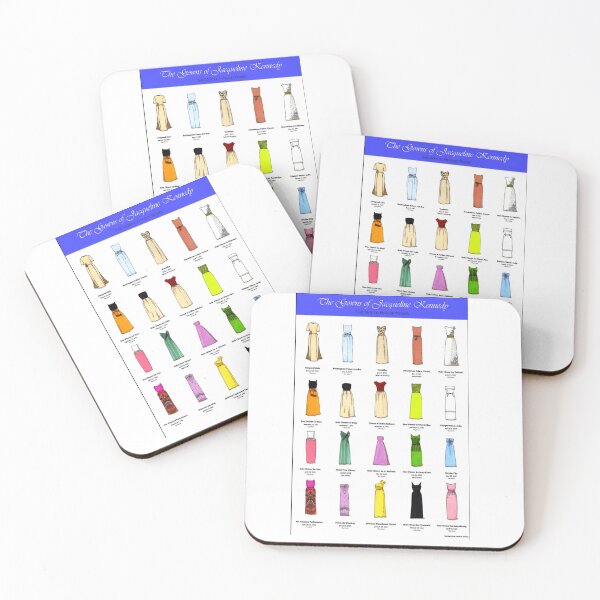 Item preview, The Gowns of Jacqueline Kennedy White House Years Infographic designed and sold by CMooreWorx.