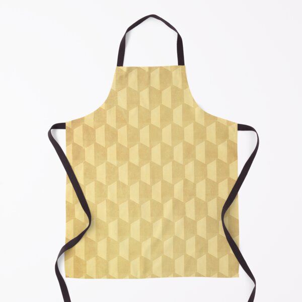 Item preview, Gold Watercolor 3D Hexagons designed and sold by Diana377.
