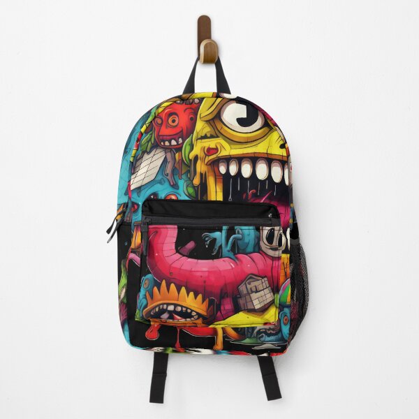 Artikelvorschau, Smile Bad Trip, Creature Designs, Acid Smile, Psychedelic Fashion, Acid Puppet, Trippy Styles, Funny Monster entworfen und verkauft von psytrancedesign.