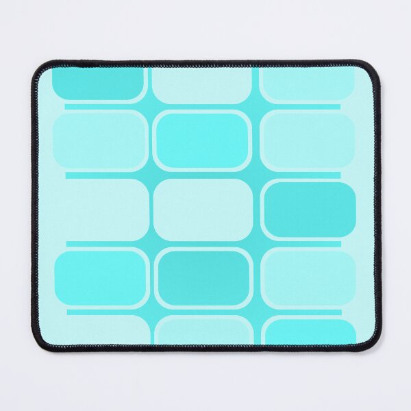 Item preview, Swimming pool colored rectangle grid designed and sold by Britta Glodde.