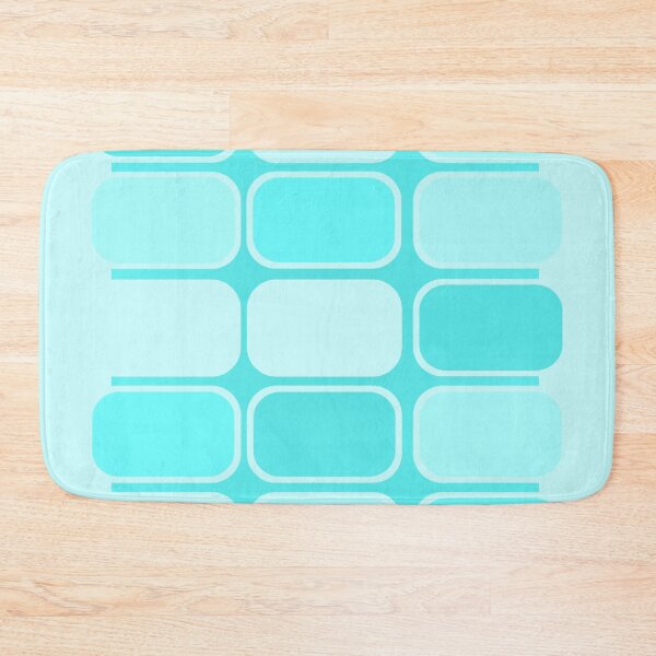Item preview, Swimming pool colored rectangle grid designed and sold by Britta Glodde.