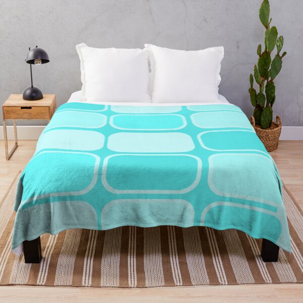 Item preview, Swimming pool colored rectangle grid designed and sold by Britta Glodde.