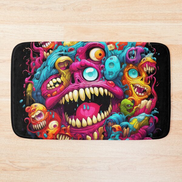 Item preview, Smile Bad Trip, Creature Designs, Acid Smile, Psychedelic Fashion, Acid Puppet, Trippy Styles, Funny Monster designed and sold by psytrancedesign.