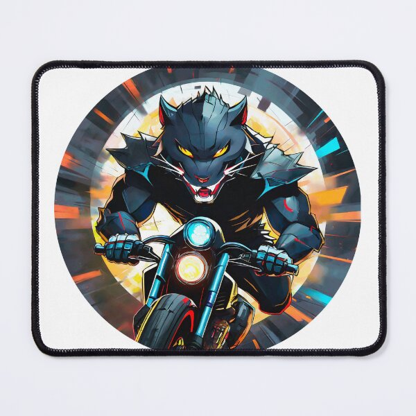 Item preview, Panther on a Motorcycle designed and sold by BADESIGNZZ.