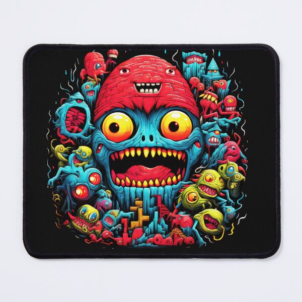 Item preview, Smile Bad Trip, Creature Designs, Acid Smile, Psychedelic Fashion, Acid Puppet, Trippy Styles, Funny Monster designed and sold by psytrancedesign.