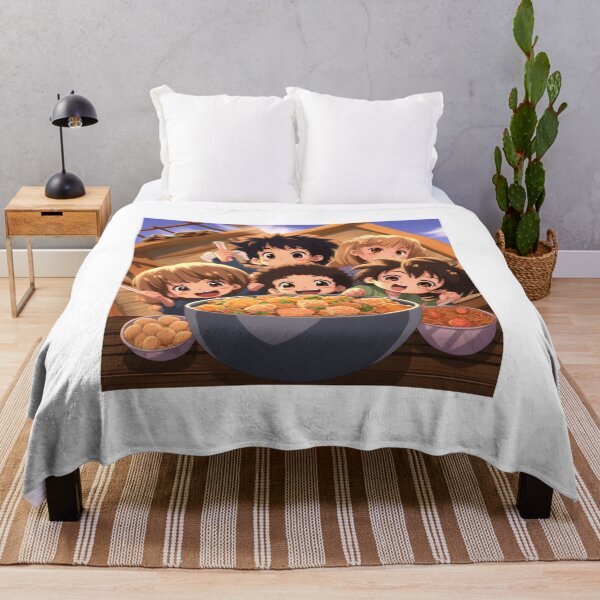 Item preview, Anime Girls and Ramen Noodles in Retro Style designed and sold by Shirtastically.