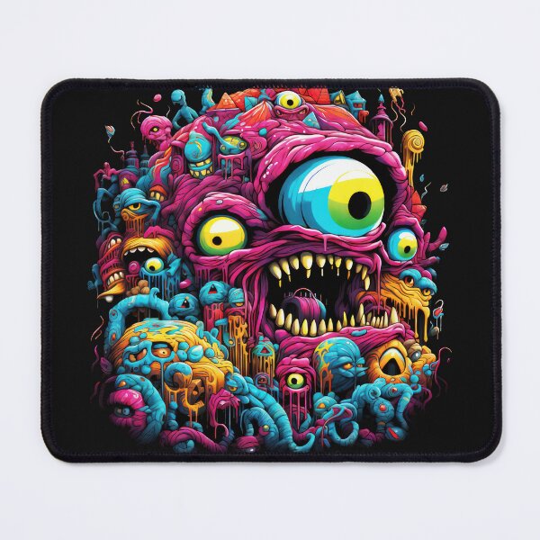 Item preview, Smile Bad Trip, Creature Designs, Acid Smile, Psychedelic Fashion, Acid Puppet, Trippy Styles, Funny Monster designed and sold by psytrancedesign.