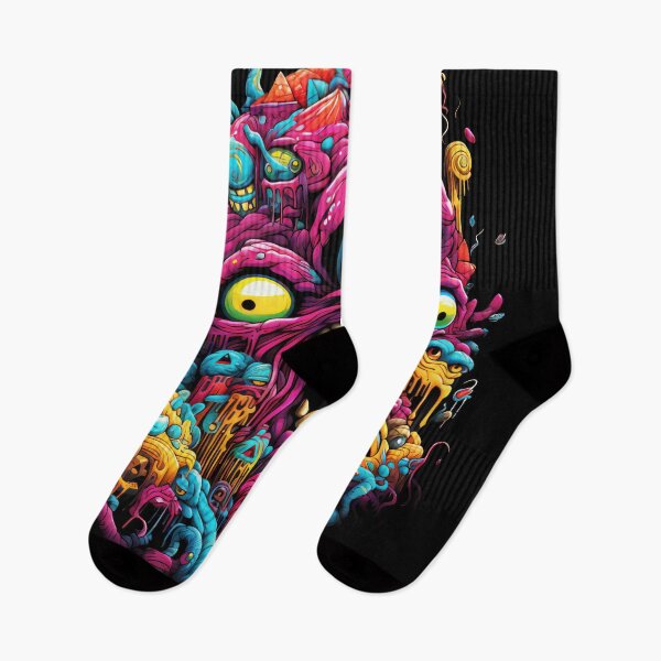 Item preview, Smile Bad Trip, Creature Designs, Acid Smile, Psychedelic Fashion, Acid Puppet, Trippy Styles, Funny Monster designed and sold by psytrancedesign.